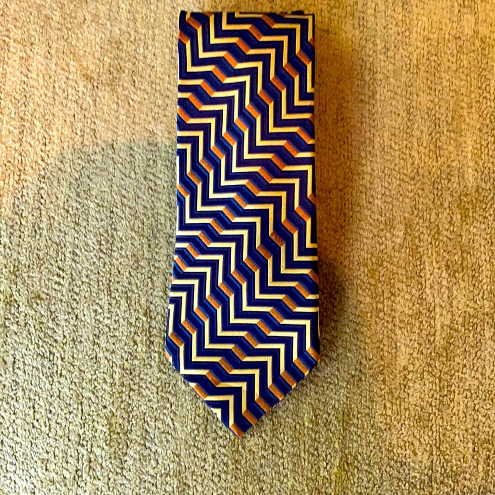 Ermenegildo Zegna 100% Silk Tie